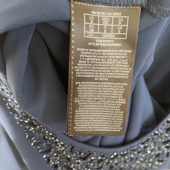 Guess Navy Beaded Dress
Style #W52K80W6ME0 - Picture 5 of 6